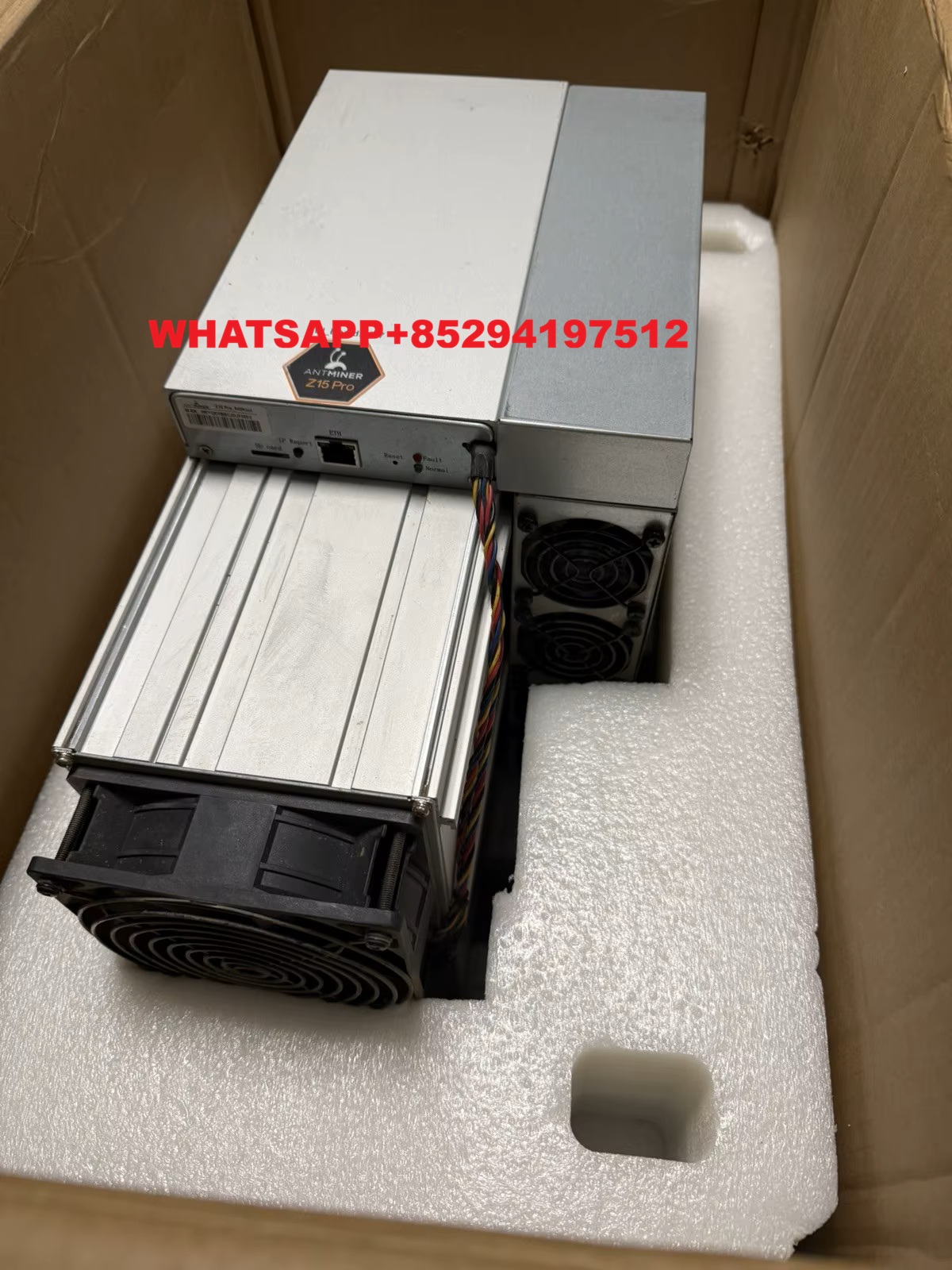 Bitmain Zcash miner z15 pro 840k z15 Pro 860k (1,400USDT
