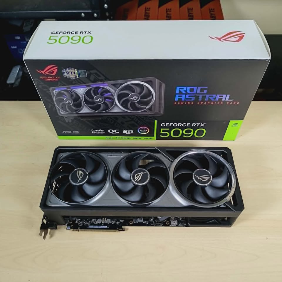 GeForce RTX 5090, RTX 5080, RTX 5070 Ti, RTX 5070, RTX 4090, RTX 4080 Super, RTX 4080, RTX 4070 Ti Super, RTX 4070 Ti