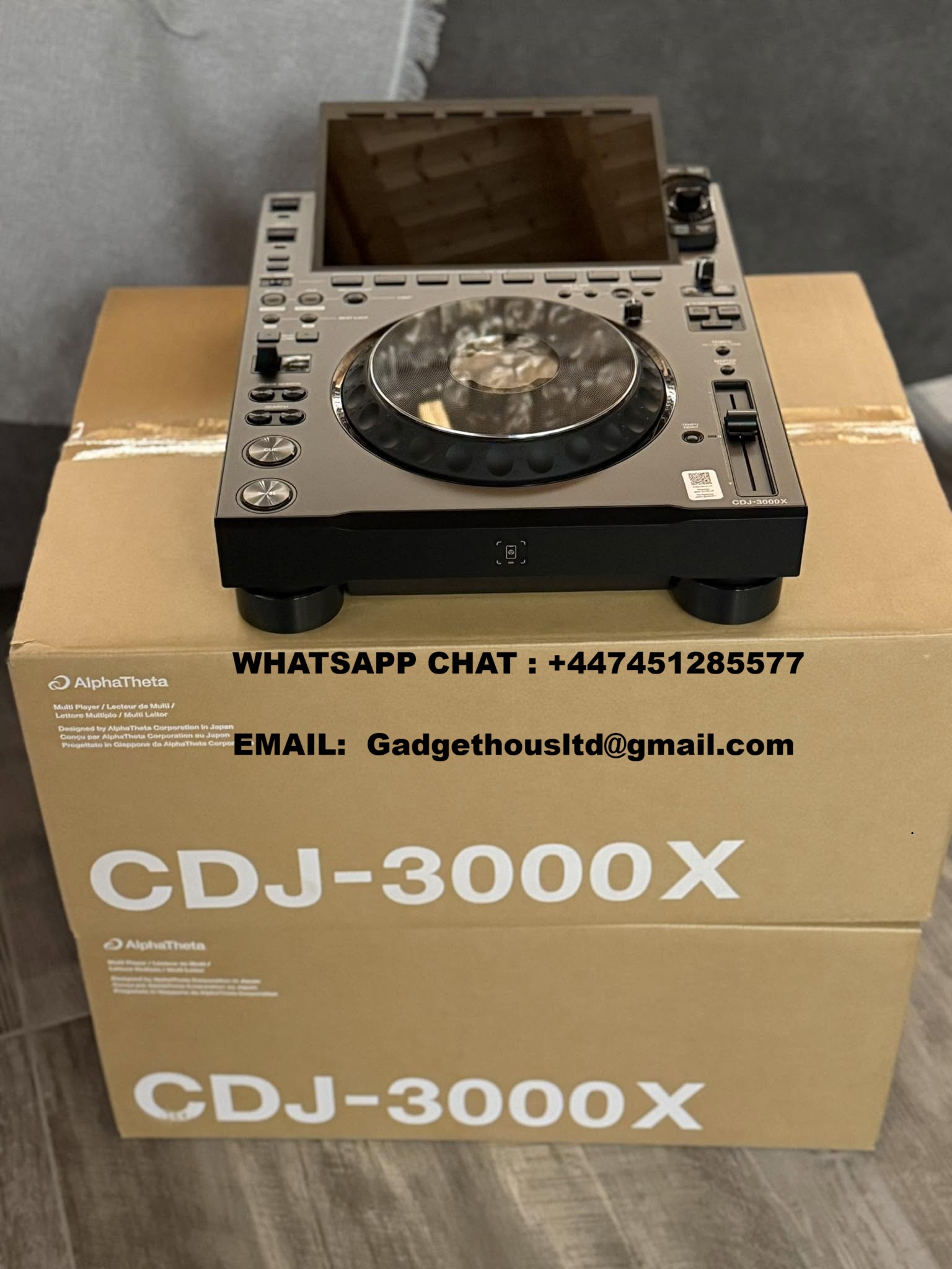 Pioneer DJ OPUS-QUAD, Pioneer DJ XDJ-RX3, Pioneer XDJ-XZ, Pioneer DJ DDJ-FLX10, AlphaTheta XDJ-AZ, AlphaTheta OMNIS-DUO , AlphaTheta DDJ-GRV6, Pioneer DDJ-1000, Pioneer DDJ-1000SRT, Pioneer DJ DDJ-REV7, AlphaTheta CDJ-3000X ,AlphaTheta Euphonia , Pioneer CDJ-3000, Pioneer DJ DJM-A9
