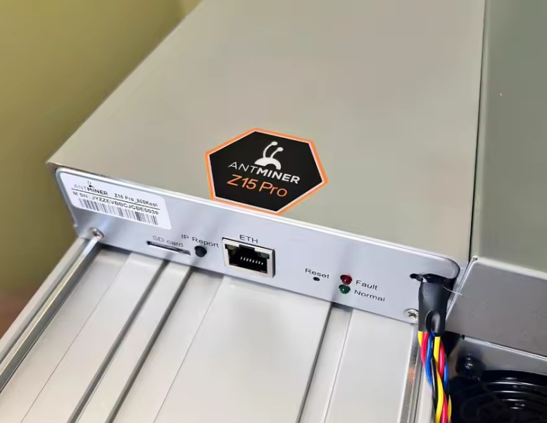 For sale zcash Miner Z15 Pro in stock 2,999usdt Bitmain Antminer
