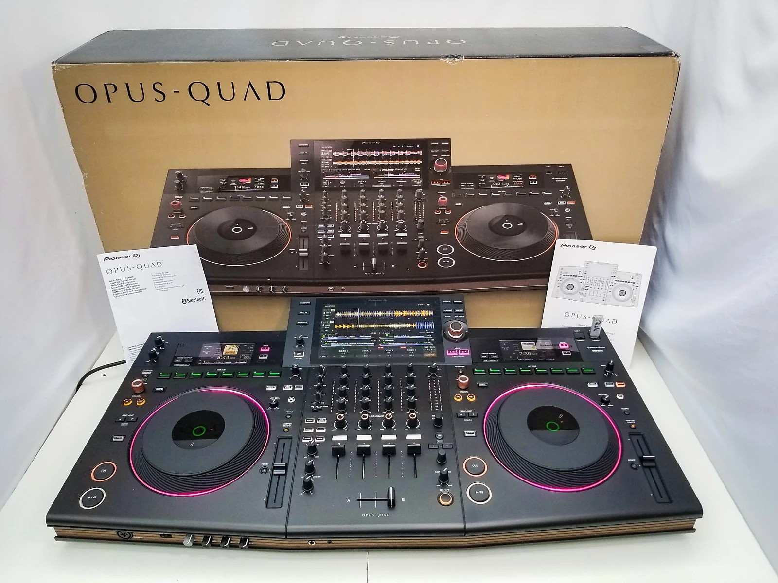 Pioneer DJ OPUS-QUAD, Pioneer DJ XDJ-RX3, Pioneer XDJ-XZ, Pioneer DJ DDJ-FLX10, AlphaTheta XDJ-AZ, AlphaTheta OMNIS-DUO , AlphaTheta DDJ-GRV6, Pioneer DDJ-1000, Pioneer DDJ-1000SRT, Pioneer DJ DDJ-REV7, AlphaTheta CDJ-3000X ,AlphaTheta Euphonia , Pioneer CDJ-3000, Pioneer DJ DJM-A9
